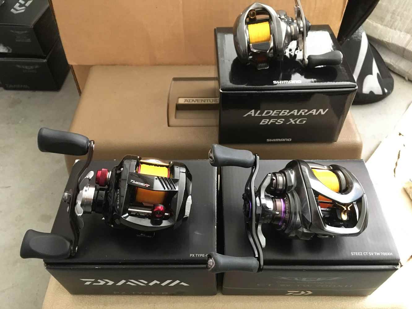 Tested out my Shimano Aldebaran BFS XG today. It almost casted as