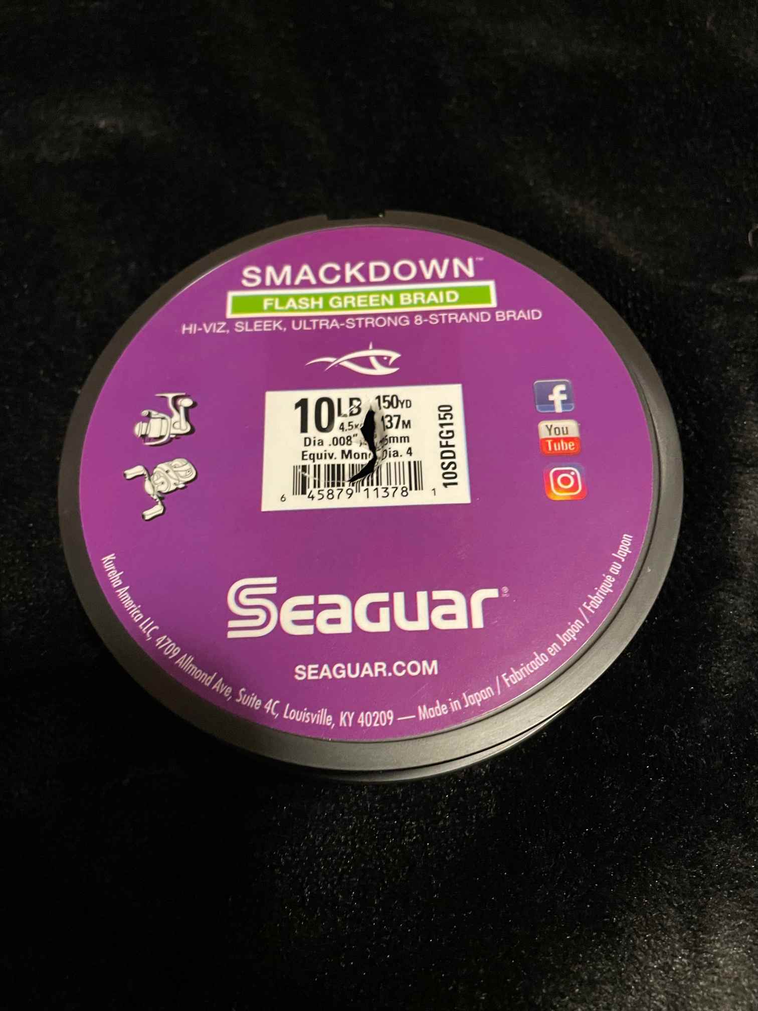 Seaguar Smackdown Issue, user error, bad spool, or freak accident - Fishing  Rods, Reels, Line, and Knots - Bass Fishing Forums