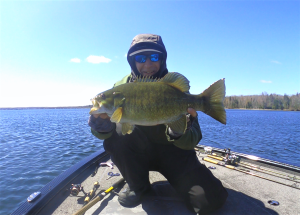 27 Apr 22 ~ First 5lb brown bass of the season