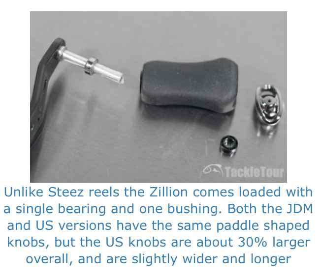 JDM Zillion G Handles - Fishing Rods, Reels, Line, and Knots