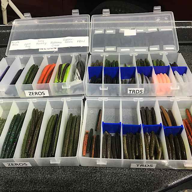 How do you store z-man ned rig baits on your boat? - Fishing Tackle - Bass  Fishing Forums