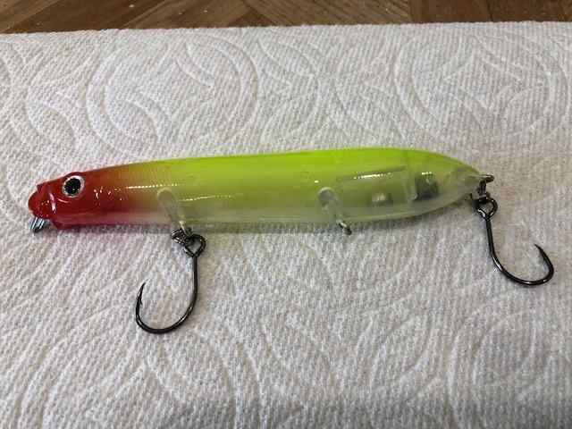 Top water fishing Review - Strike Pro Finesse Walking Stick walk the dog  lure