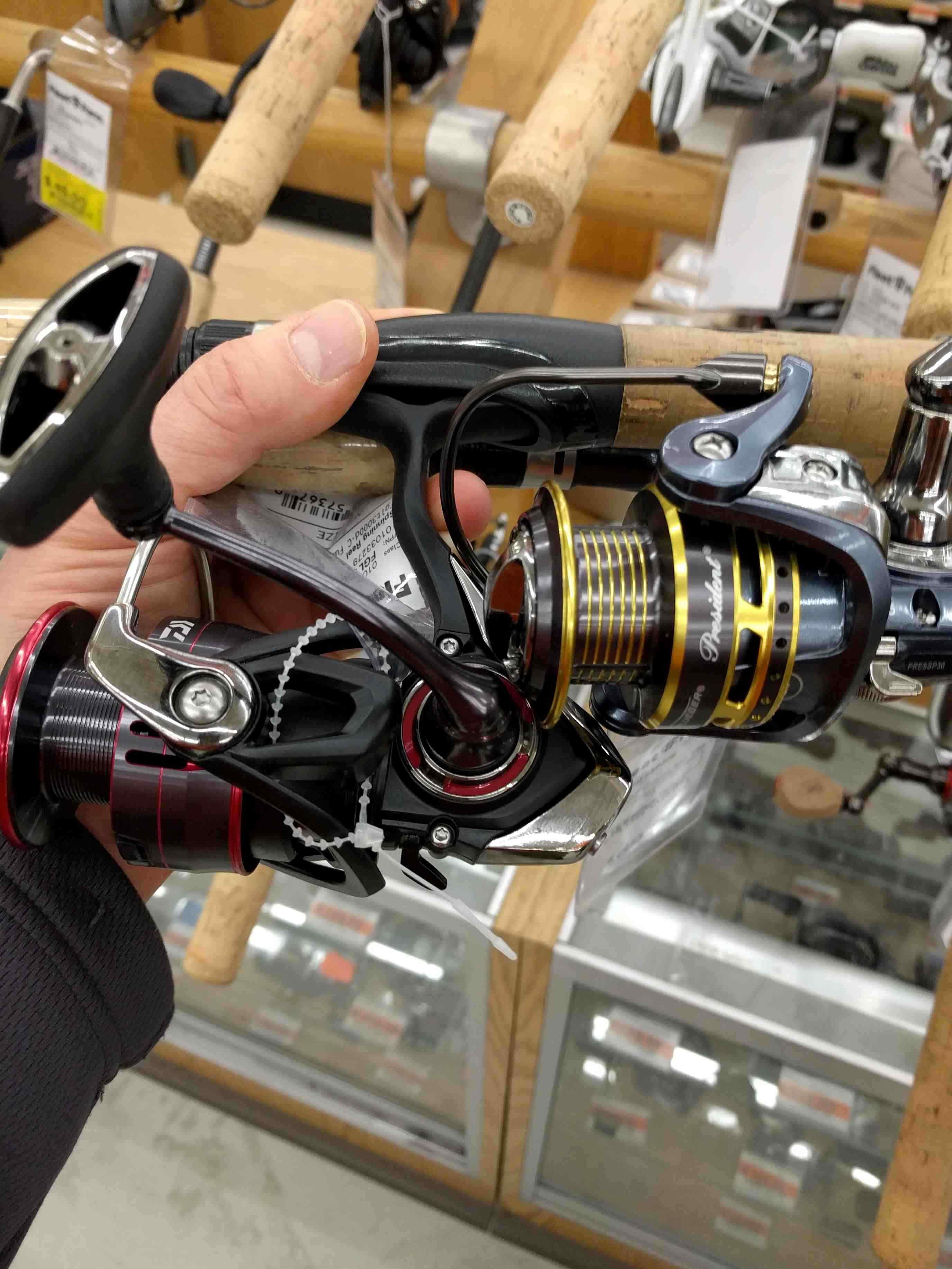Spinning Reels w/Double Handle - Fishing Rods, Reels, Line, and Knots -  Bass Fishing Forums