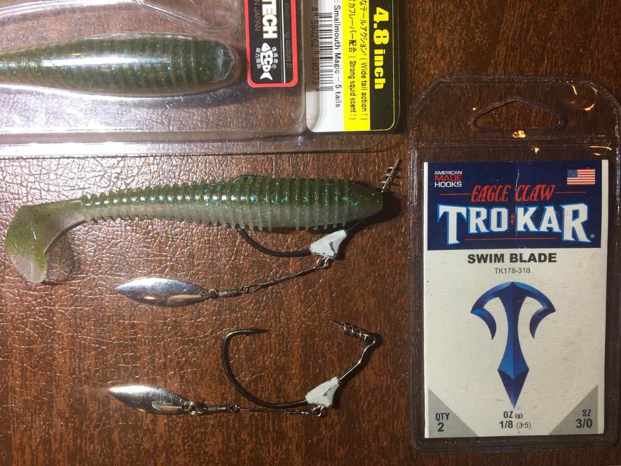 Anyone Developed a Weedless Underspin Yet? - Hybrid Tackle