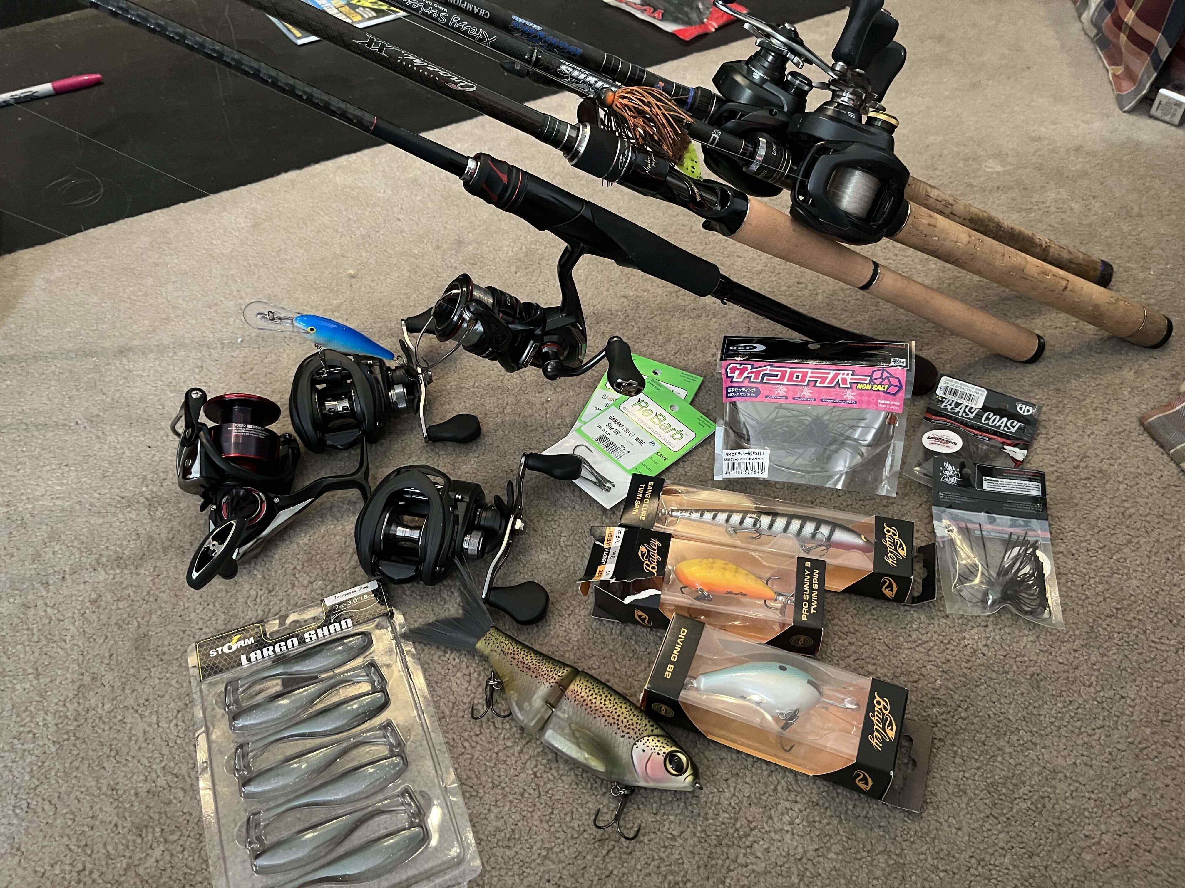 Latest Tackle Purchase Thread (Bait Monkey Victim Support Group) - Page 497  - Fishing Tackle - Bass Fishing Forums