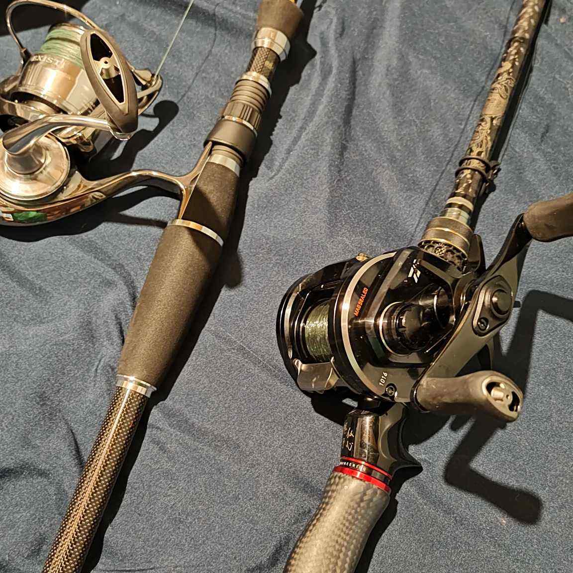 Spinning Reels w/Double Handle - Fishing Rods, Reels, Line, and Knots -  Bass Fishing Forums