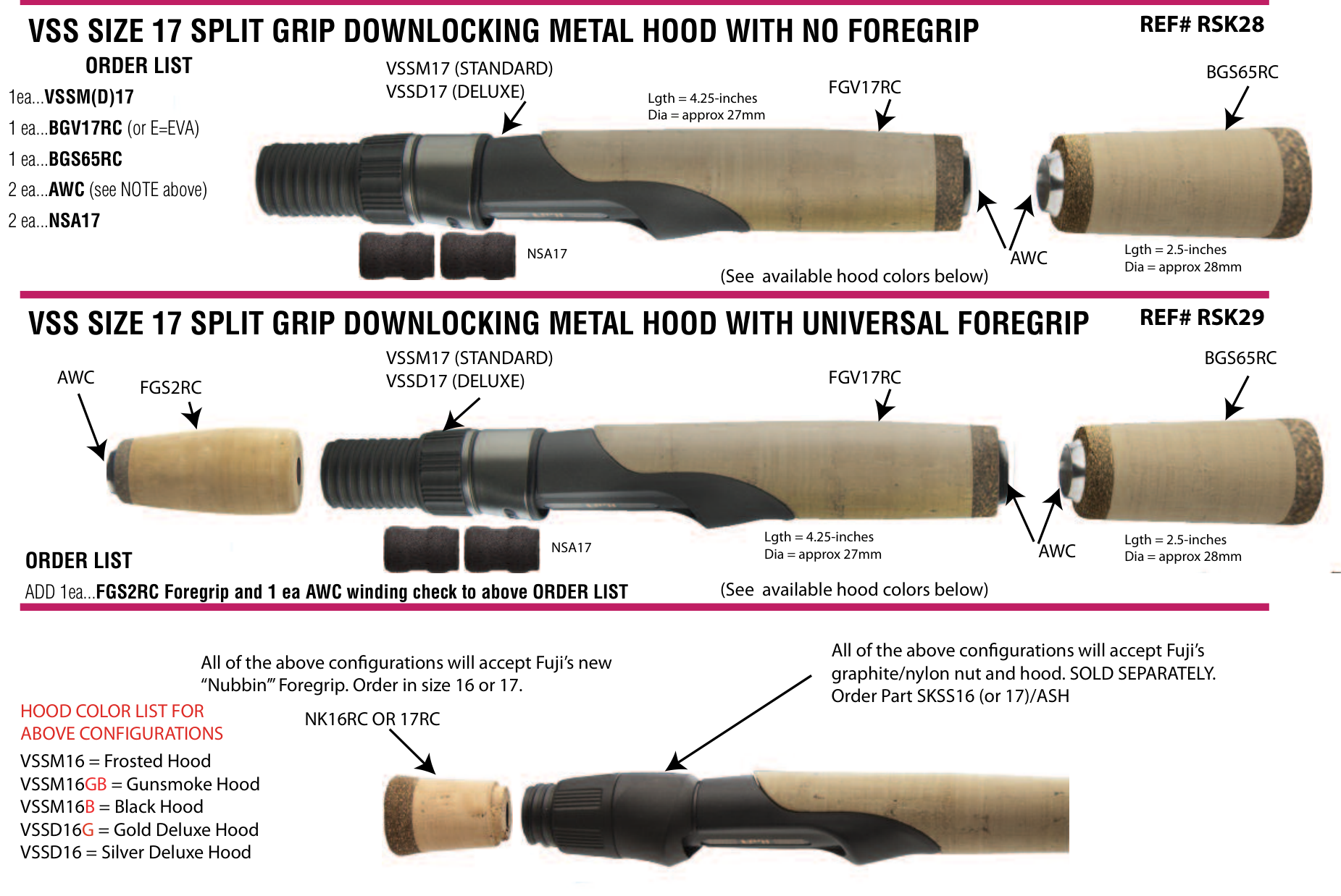 VSS Uplocking Reel Seat (or you favorite Fuji spinning seat?) - Rod  Building and Custom Rods - Bass Fishing Forums