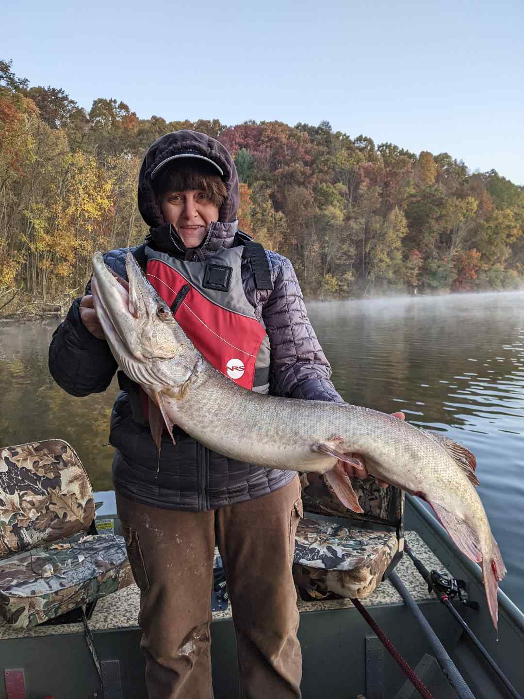 Lost rod, disrespectful fish, bent out hooks. Oh yeah, and a musky. - Other  Fish Species - Bass Fishing Forums