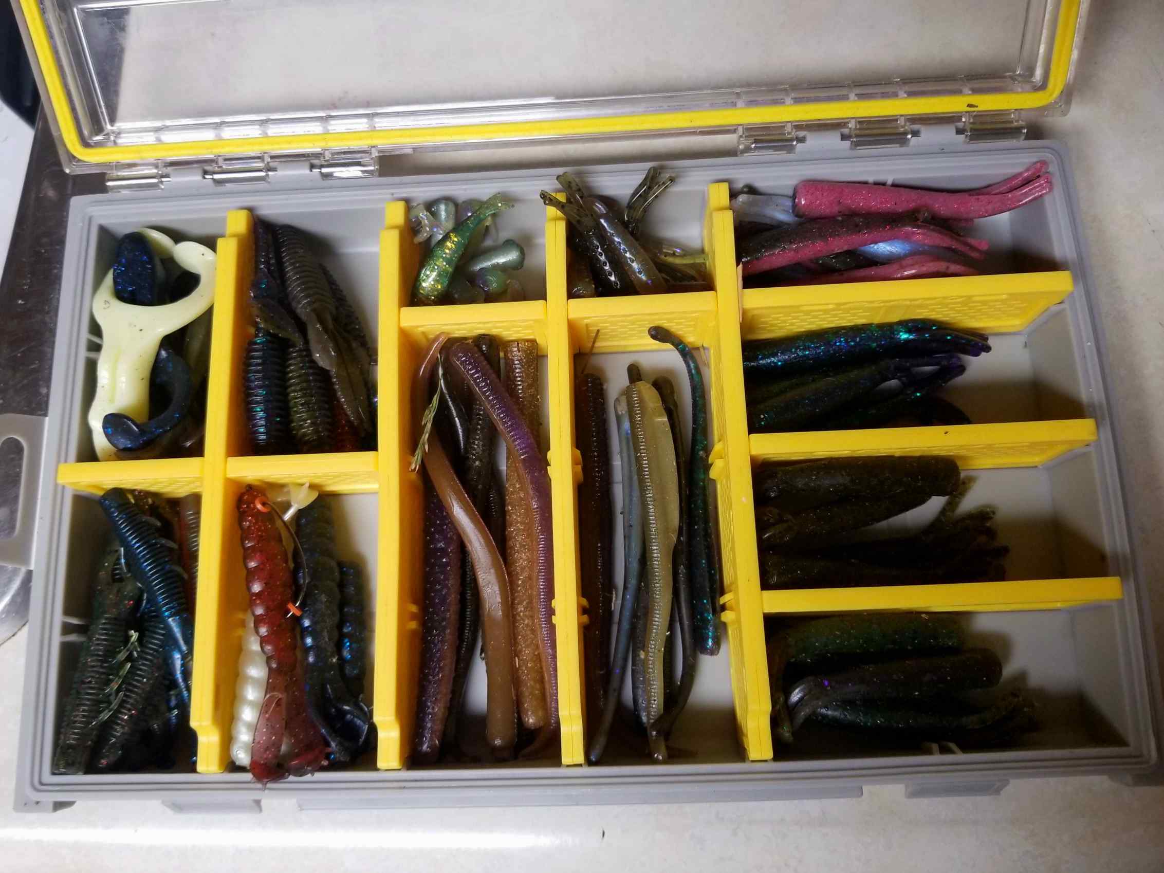 Starting to re-organize my tackle into some new boxes. Here's the  beginning. Love these Plano Waterproof for my kayak fishing! : r/Fishing
