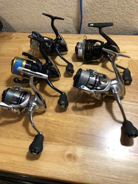 Pflueger spinning handle knob options? - Fishing Rods, Reels, Line, and  Knots - Bass Fishing Forums