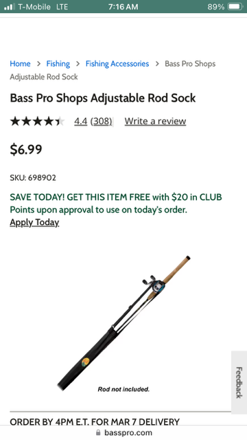 Rod Covers/Socks - Neoprene ? Mesh ? None ? - Fishing Rods, Reels, Line,  and Knots - Bass Fishing Forums