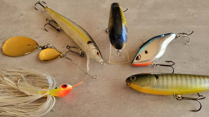 Smallmouth bass lures