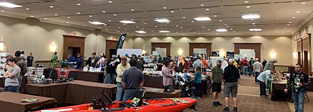 Club events happen off the water, too. Syracuse, N.Y.-based Salt City Bassmasters holds a fishing expo each winter, raising money for club activities. Photo courtesy of Tom Pavlot Jr.