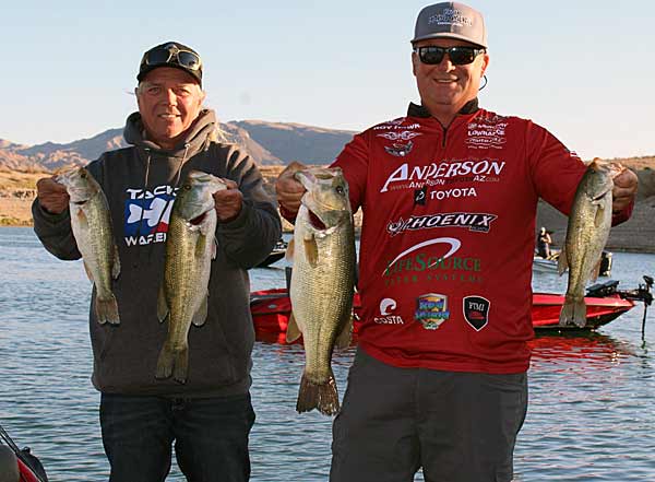 David Shearrer and Roy Hawk on Day Two of 2021 WON Bass U.S. Open 