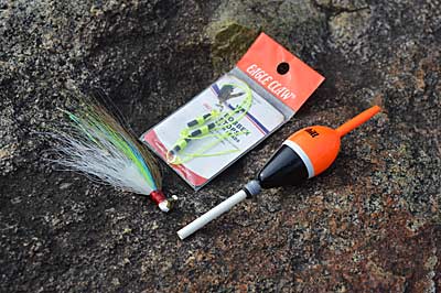 The float-n-fly may be the ultimate finesse tactic for cold water. Bassmaster Elite Series veteran Brian Snowden catches wintertime bass with it along bluffs when the water temperature begins to creep up from its coldest point. Photo by Pete M. Anderson