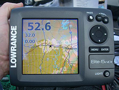 Before you shop for a depth finder, identify your needs. If you fish a lot of shallow water, for example, be sure the unit’s GPS can run the latest mapping cards. Photo by Pete M. Anderson