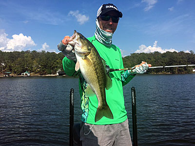 Logan Martin. beauty...Aaron is a Spotted Bass expert