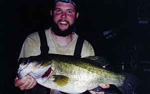 Not many big bass, but several were monsters.