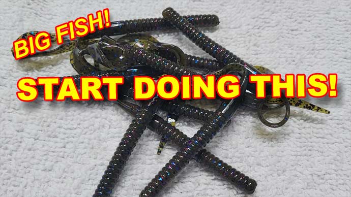 Bass Fishing Plastic Worms From Shore Video The Ultimate Bass