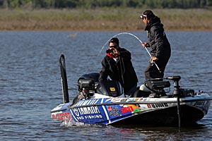 Brandon Palaniuk pulls in another at Bull Shoals