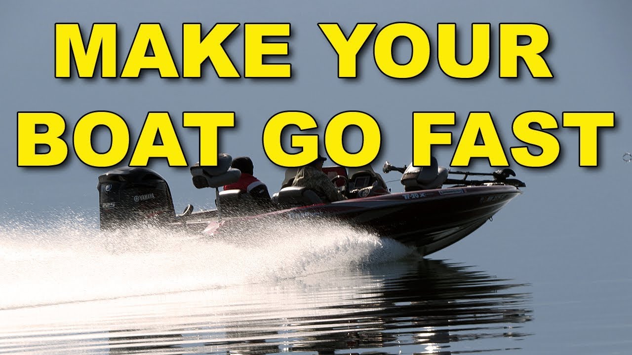 How To Make Your Boat Go Faster, Fass Bass Boat, Video