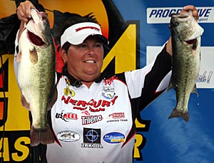 Monica Altman Won the Bass Fishing Tournament on Kentucky Lake