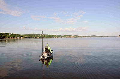 Kayak Bass Fishing On Big Lakes  The Ultimate Bass Fishing Resource Guide®  LLC