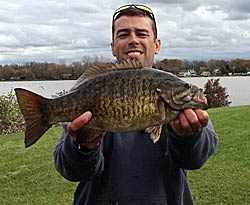 Chaumont Bay Smallmouth caught on the Pinnacle combo