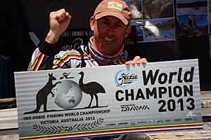 Somerton Crowned Hobie Fishing World Champion