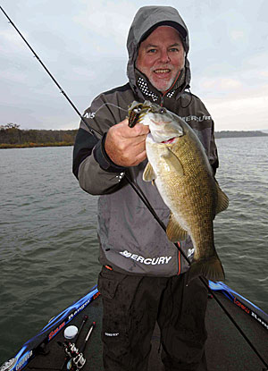 Tommy Biffle learned the value of scent when he started catching schooling smallmouth on Northern lakes.