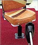 Bass boat seat