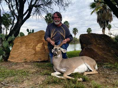 No one would brag about this deer, but it helped the herd and put meat in the Lusk freezer.