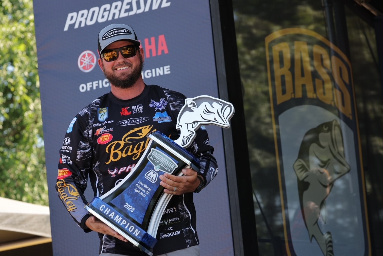 Benton Wins Bassmaster Elite Series Tournament at Lake Murray The