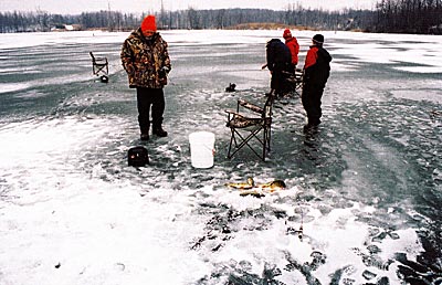 Set the stage for fun ice fishing, but do your maintenance tasks to take care of your water for an entire year—or years.