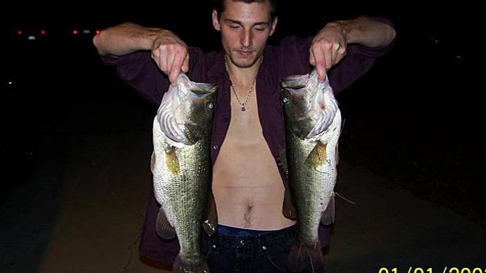 Night Time is the Right Time for Big Spotted Bass
