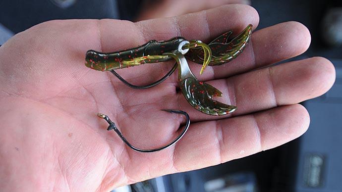 This is a great tool for securing worms to fishing rod. Lure hook holder.  DIY fishing. 