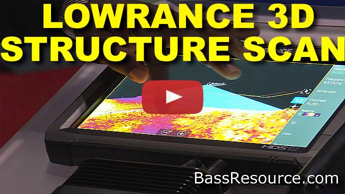 Lowrance 3D StructureScan