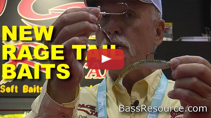 New Rage Tail Baits - ICAST 2016