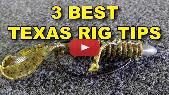 How To Set The Hook On A Texas Rig (This Works!), Bass Fishing, Video